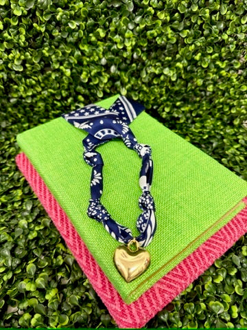 Sideline Spark Scarf Necklace