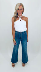 Utility Pocket Flare Jean