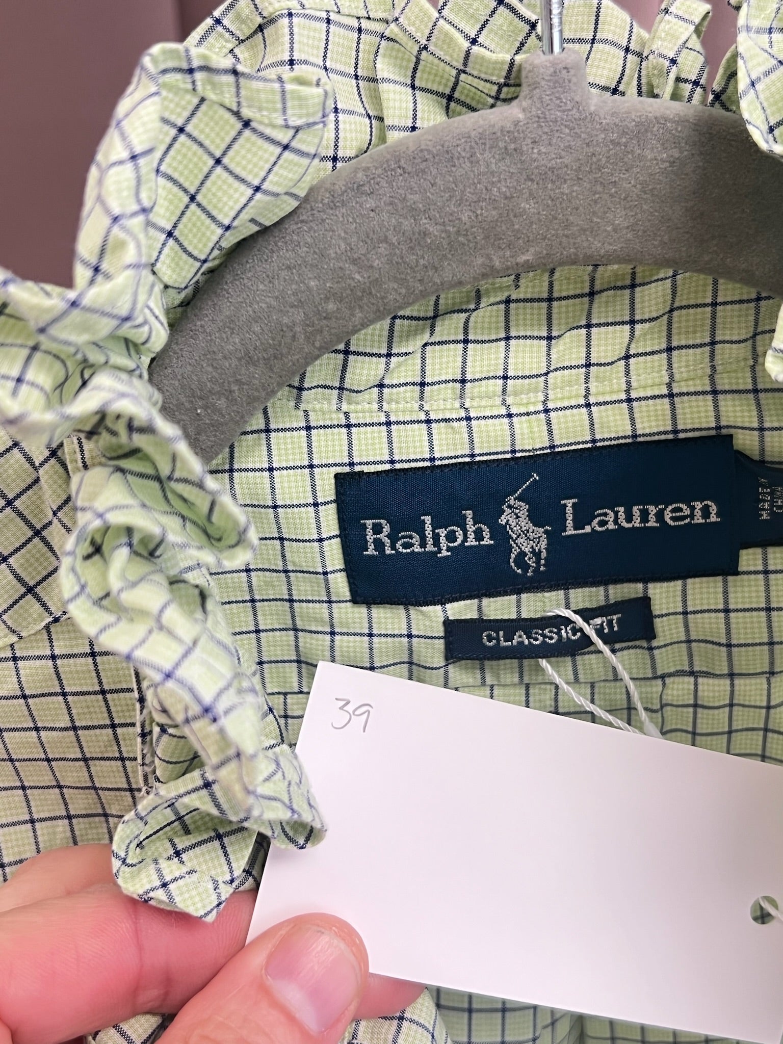 Second Story Shirt (RalphLauren/GRNBLU/M)