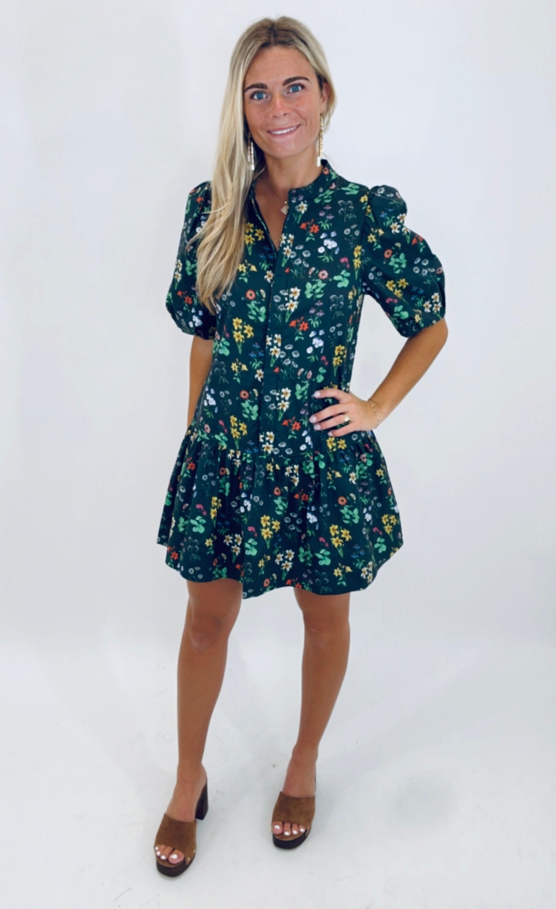 Wildflower Grove Dress (black)