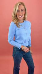 Low-Key Luxe Sweater (lt blue)