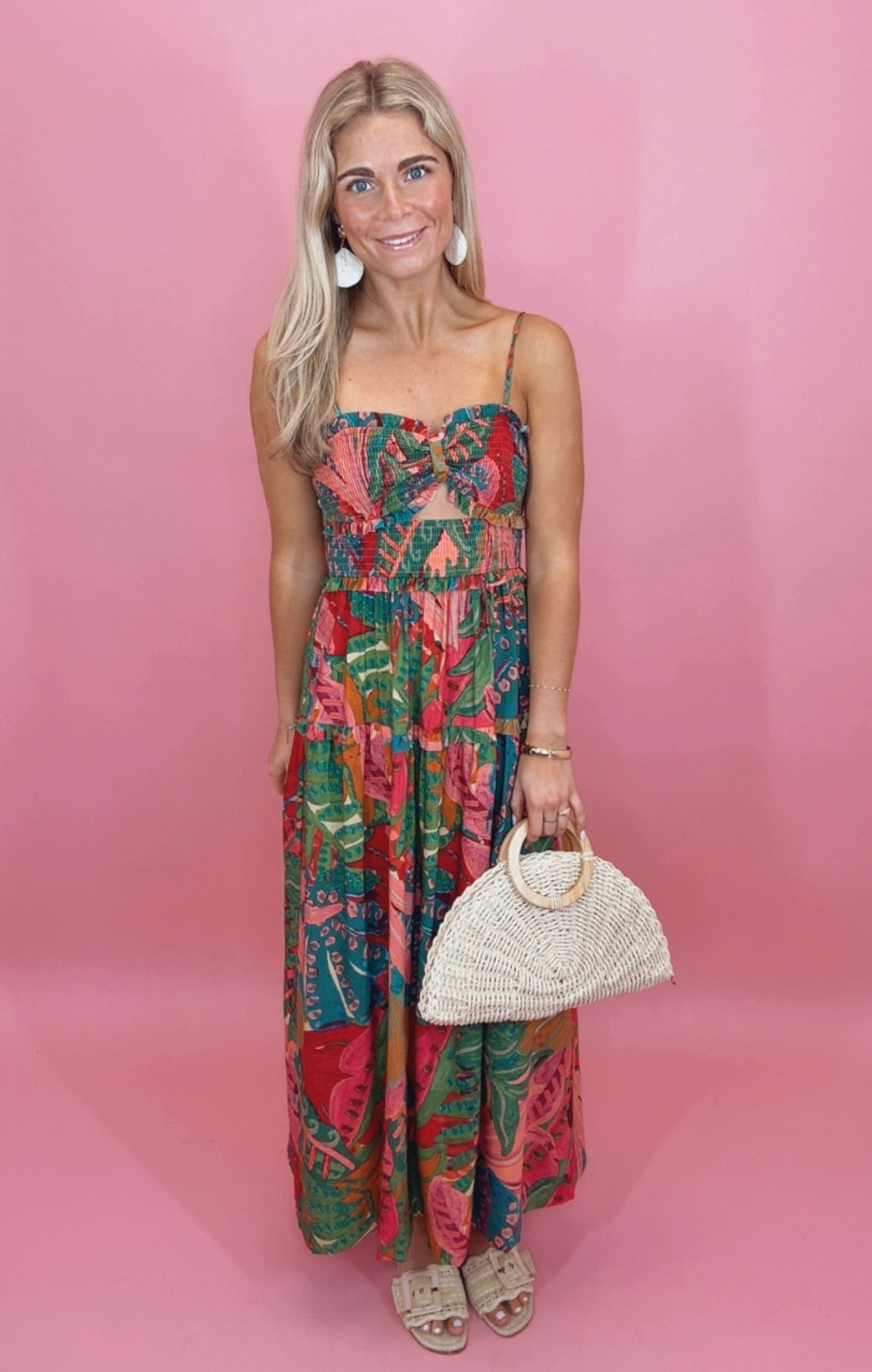 Palm Paradise Maxi Dress
