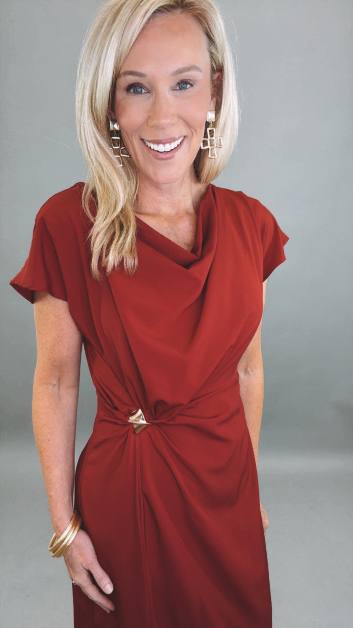 Evening Intent Dress (scarlet)