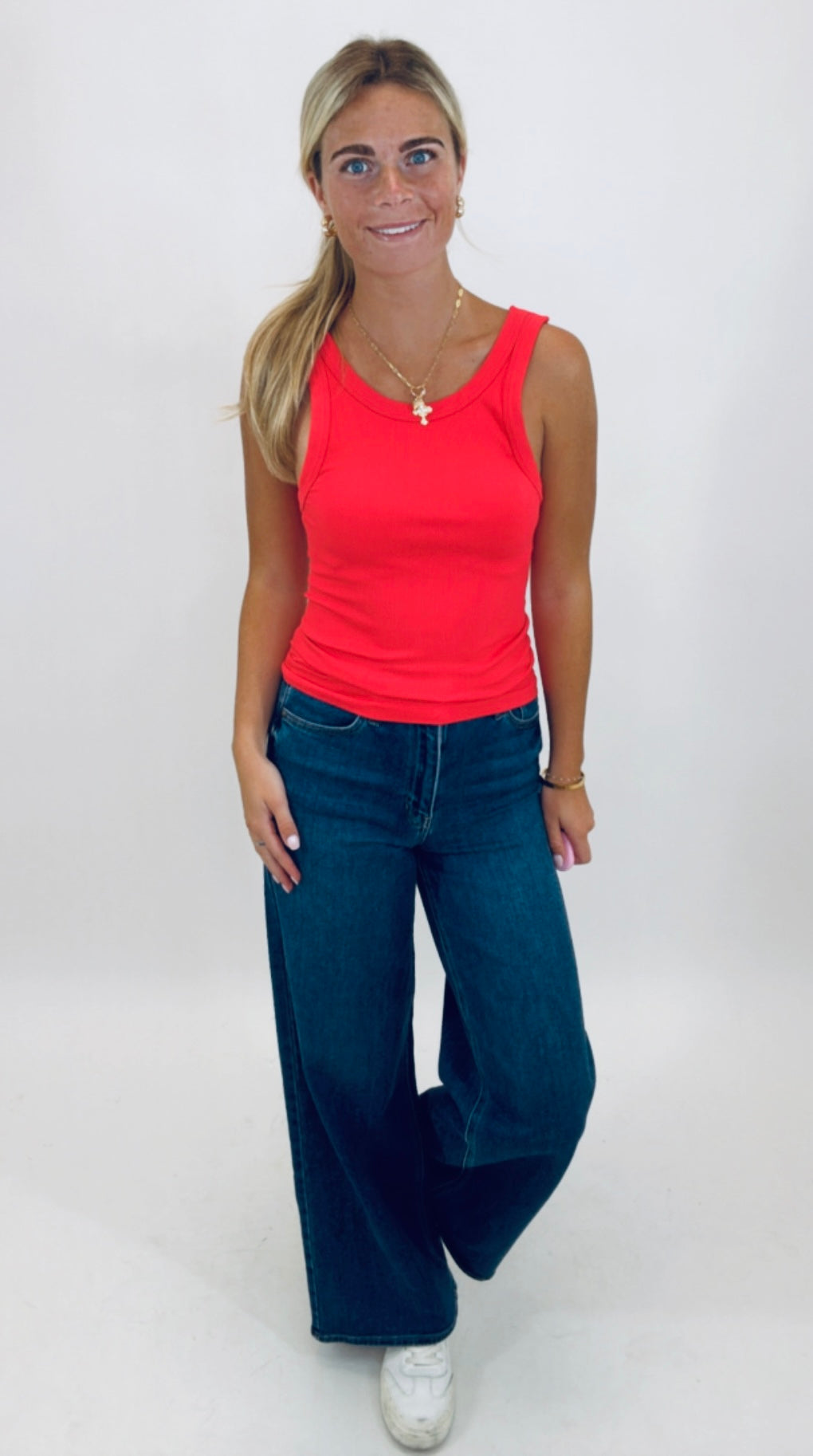 Reversible Essential Tank (poppy)