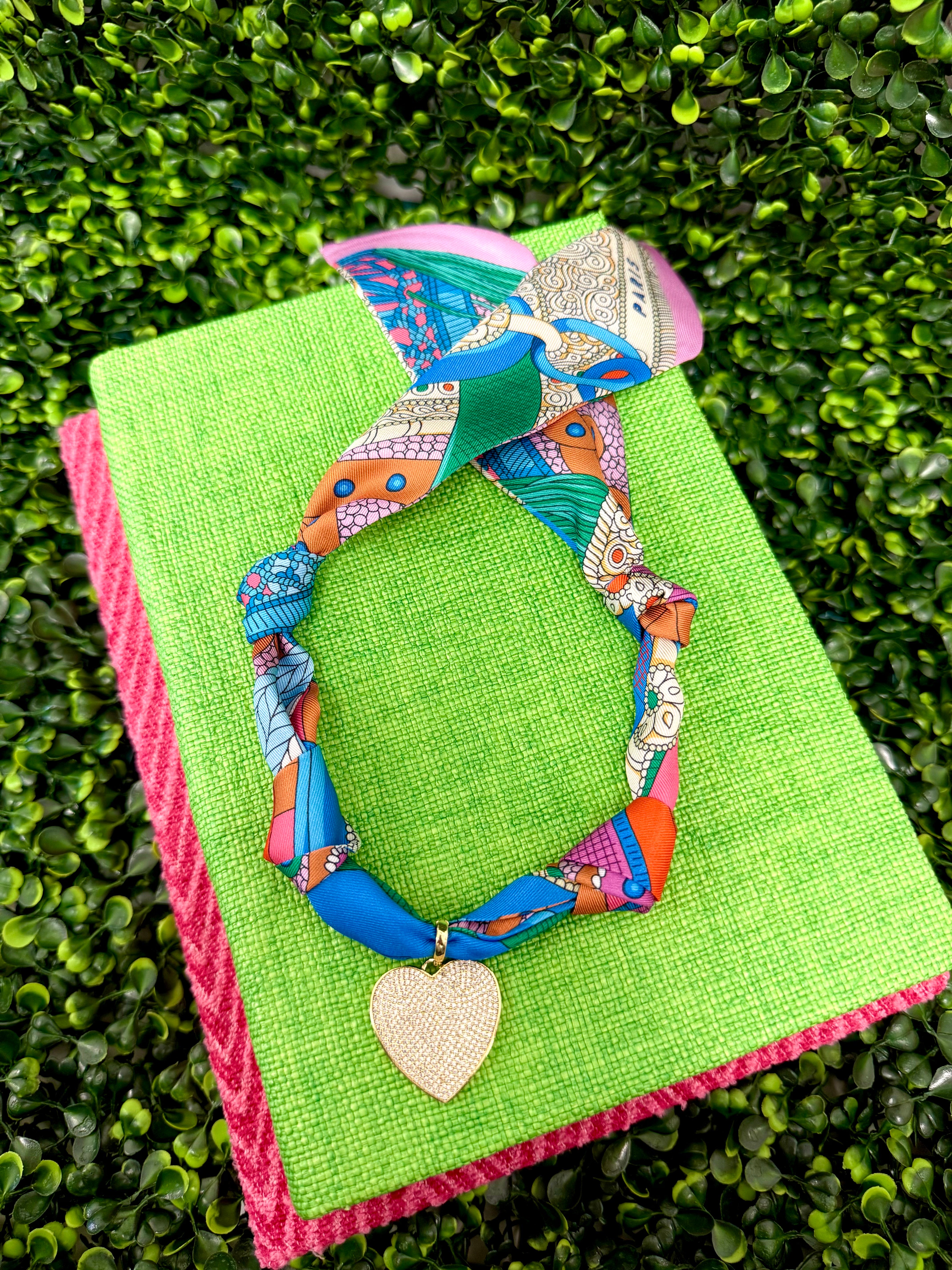 Charm Me Darling Scarf Necklace