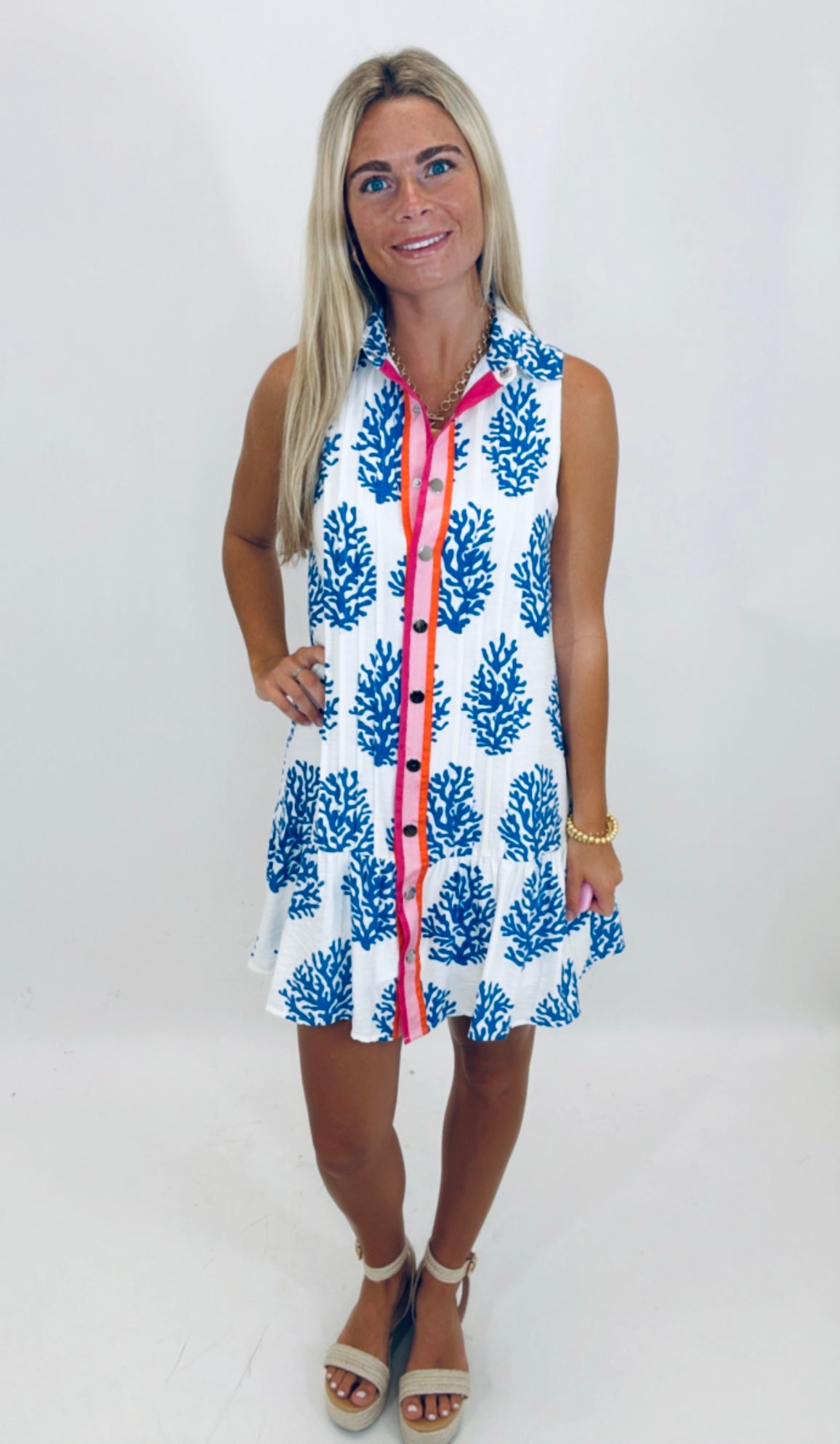 Coral Crush Dress