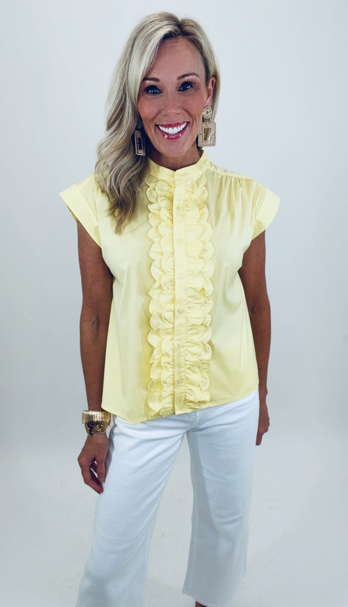 Sunday in Savannah Top (yellow)