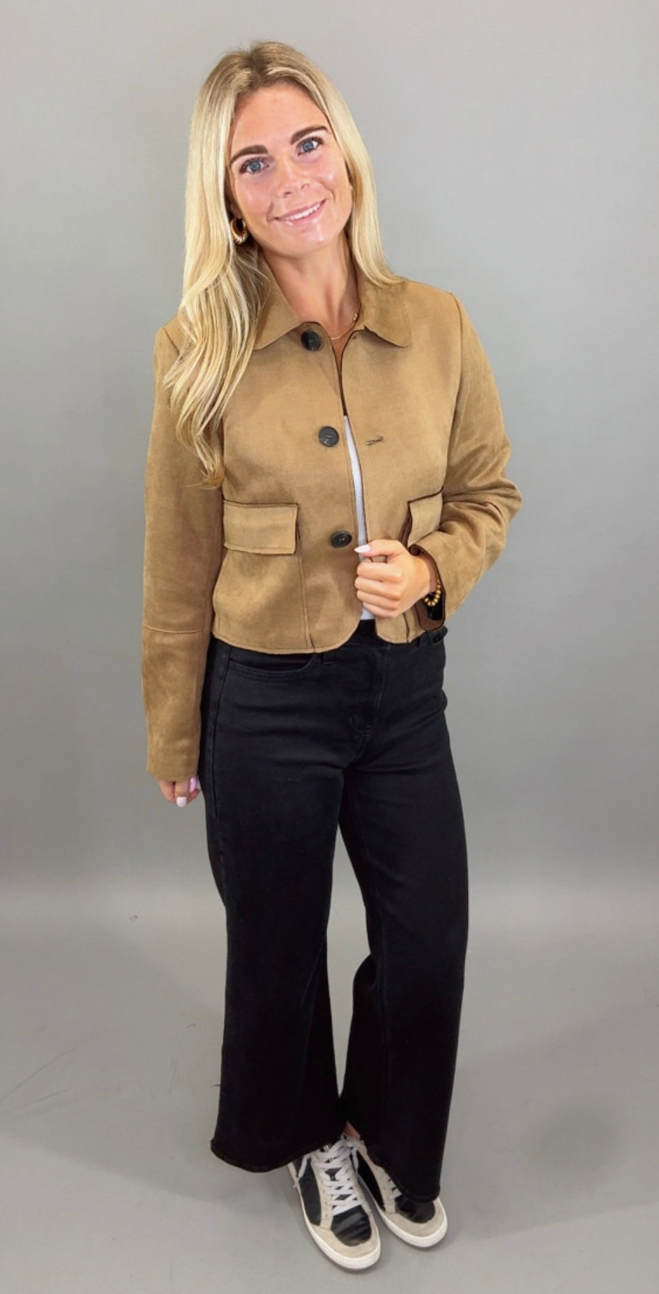 The Crosby Jacket (lt brown)