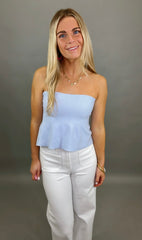 Ellie Peplum Top