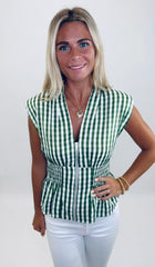 Picnic Crush Top (green)