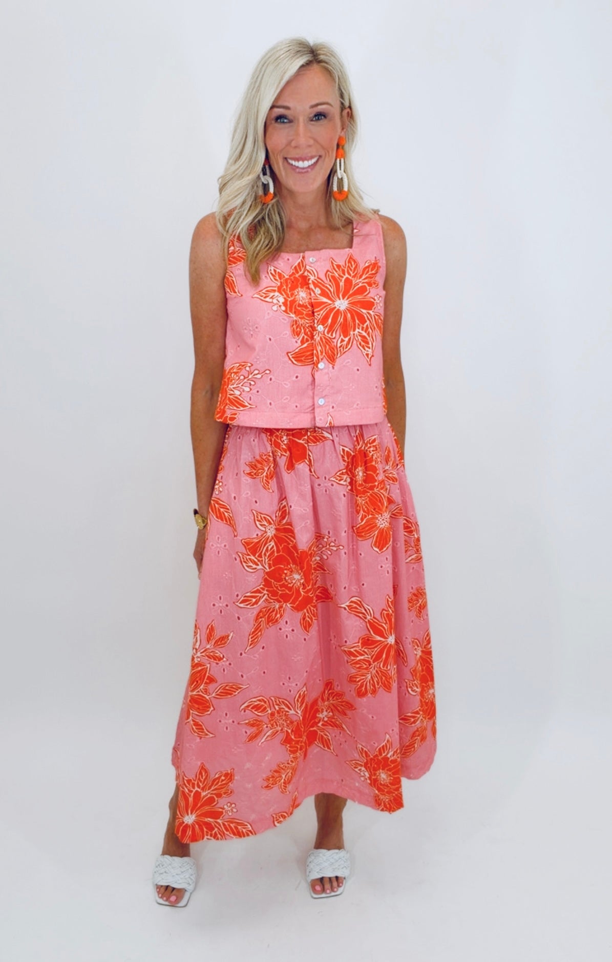 Hibiscus Glow Top