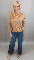 Weekend Ease Sweater (latte)