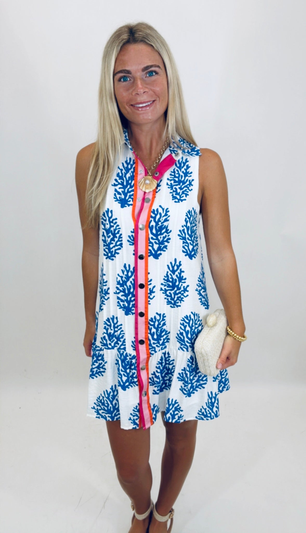 Coral Crush Dress