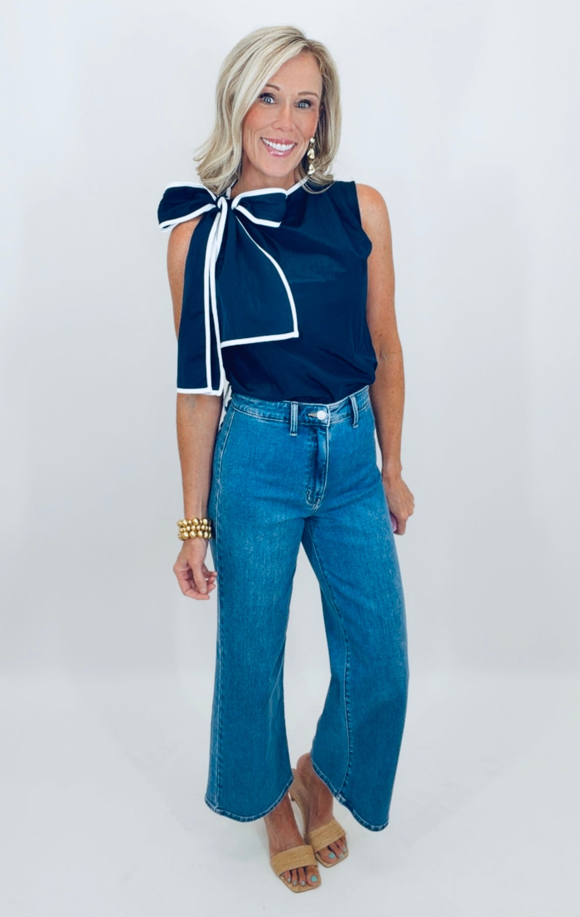 Tie the Knot Top (navy)