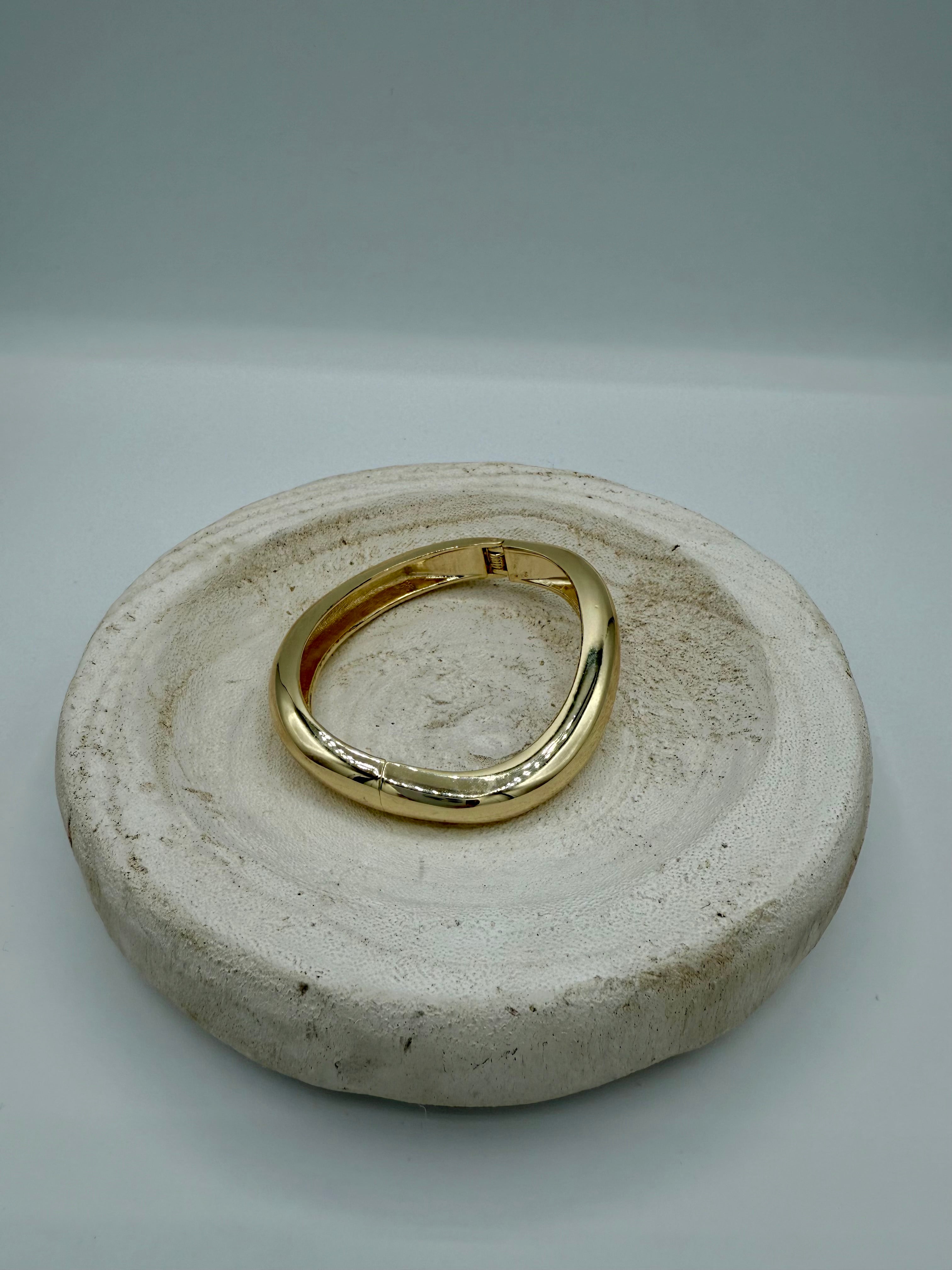 Halo Hinge Bangle