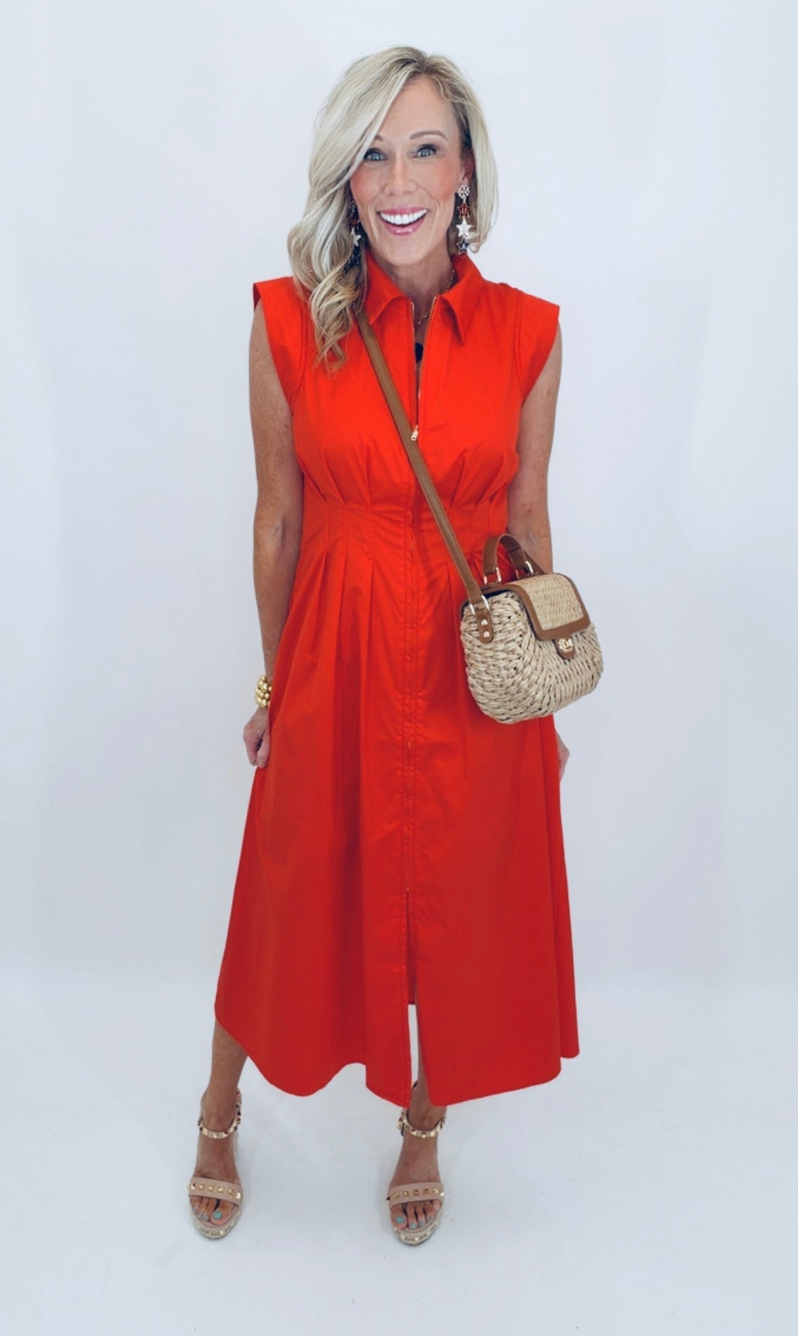 Red Hot Summer Dress