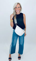 Woven Bum Bag (cream)