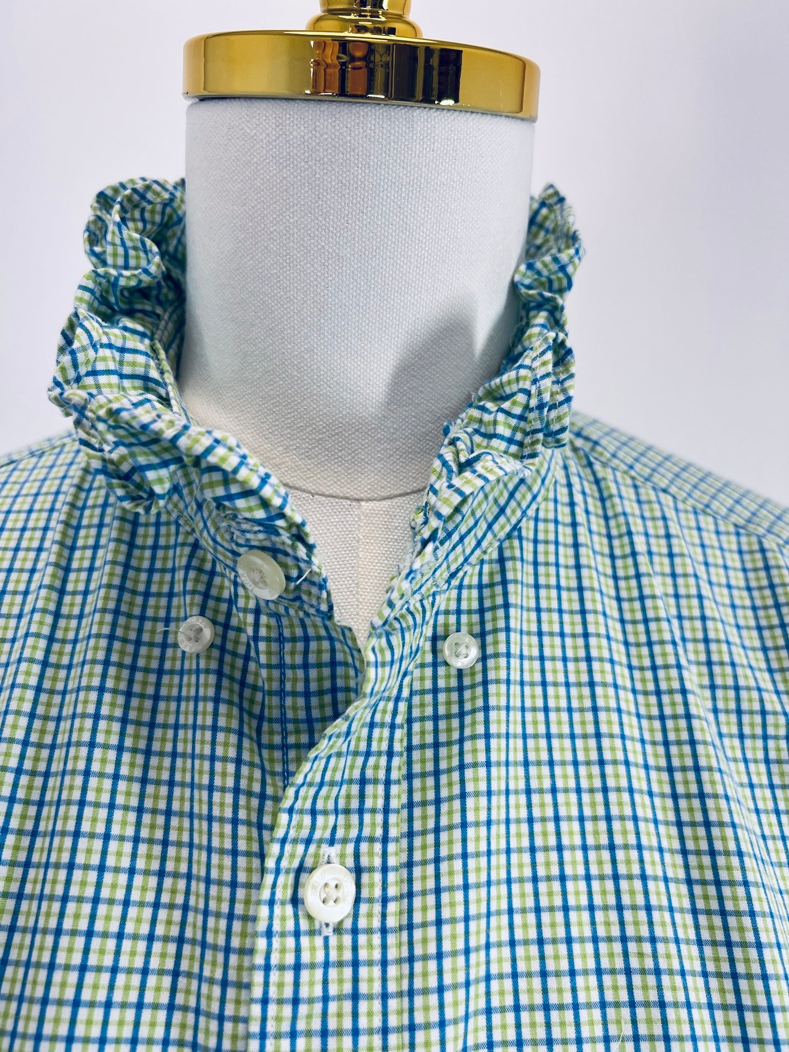 Second Story Shirt (JCrew/LimeBl/S)