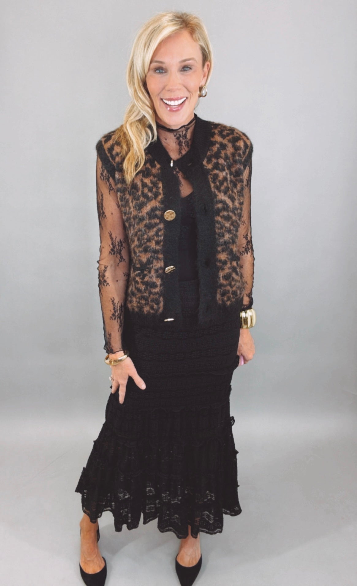 Wanderlust Lace Skirt (black)