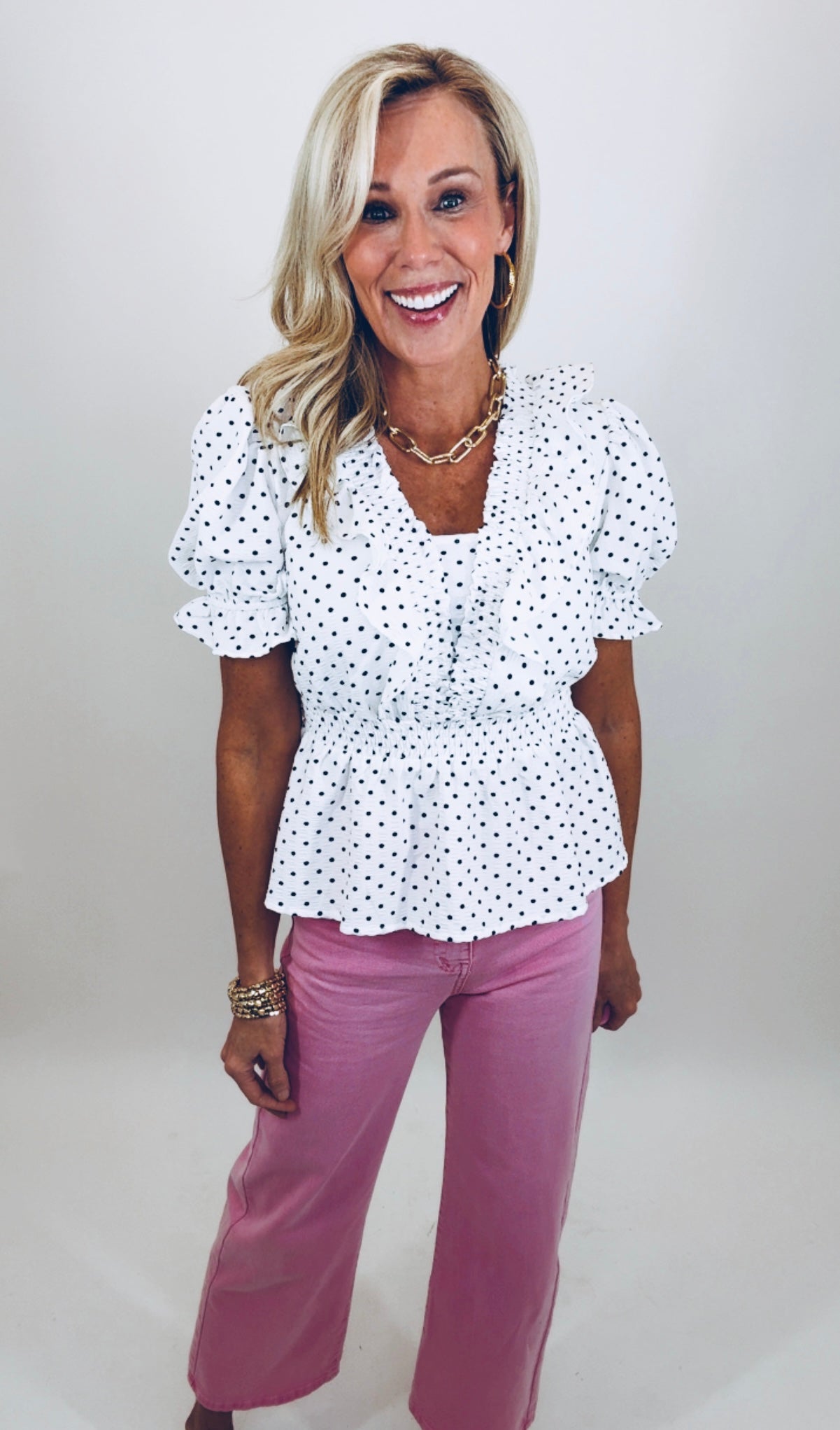 Parisian Dot Top