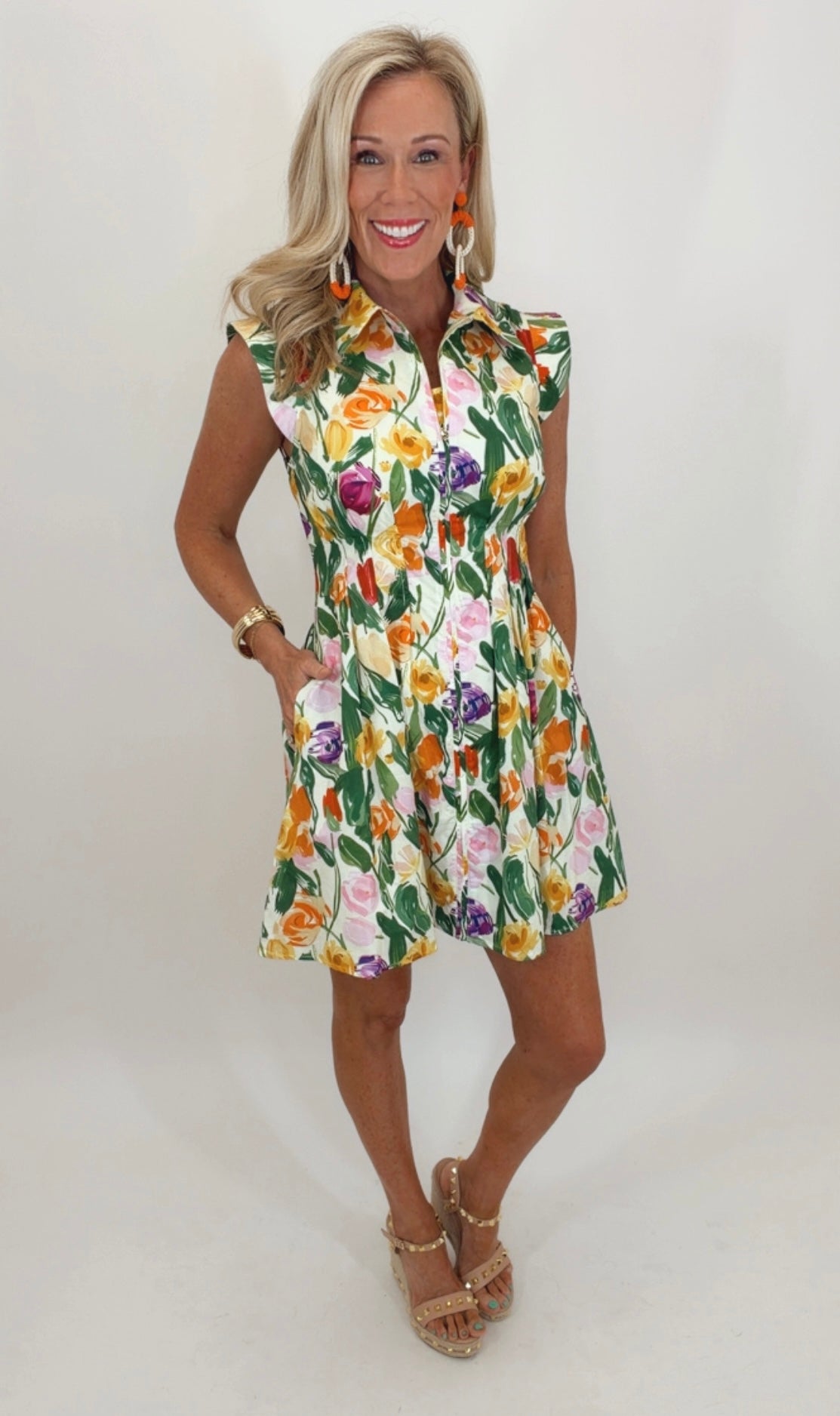 Datebook Darling Dress (cream)