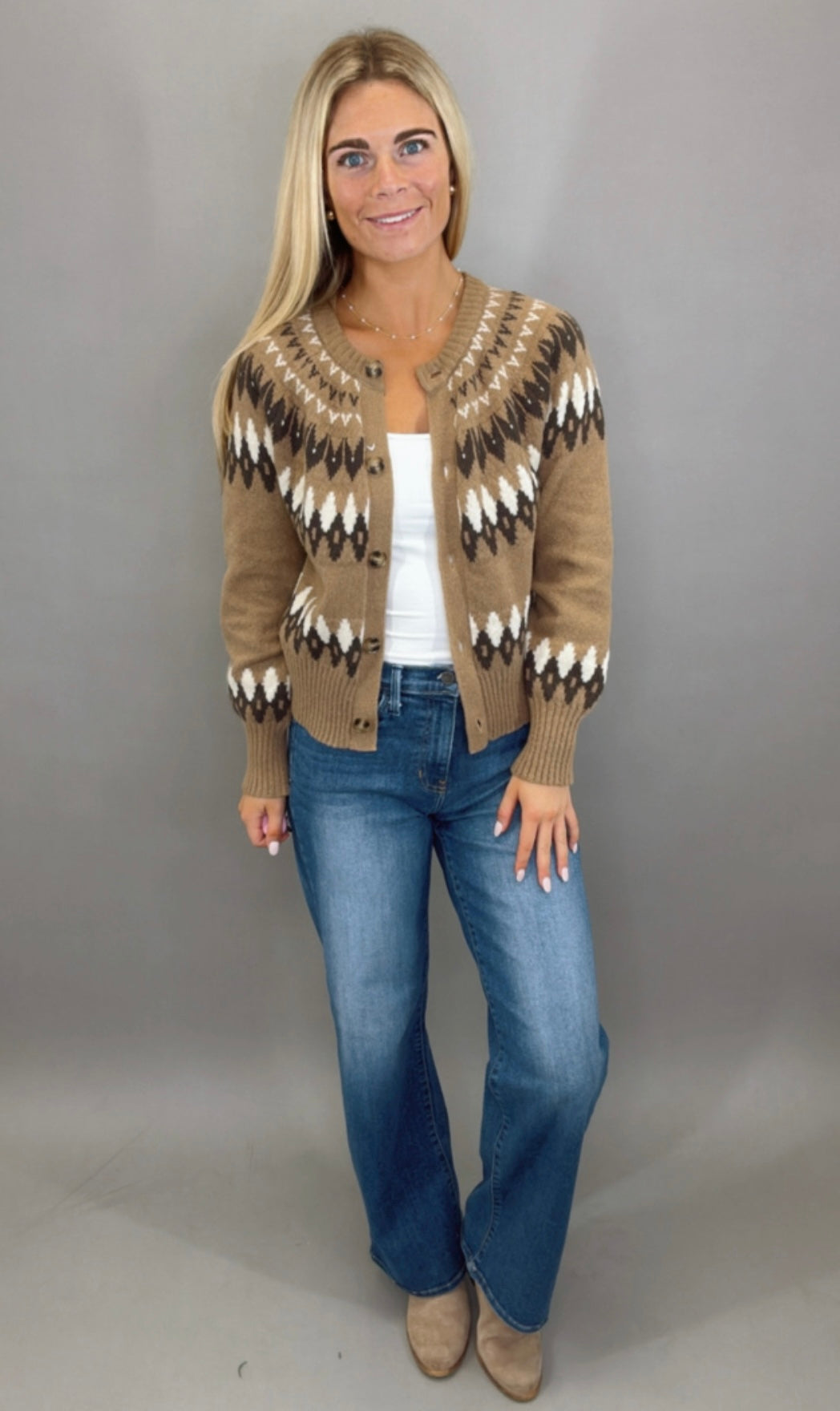 Alpine Charm Cardigan