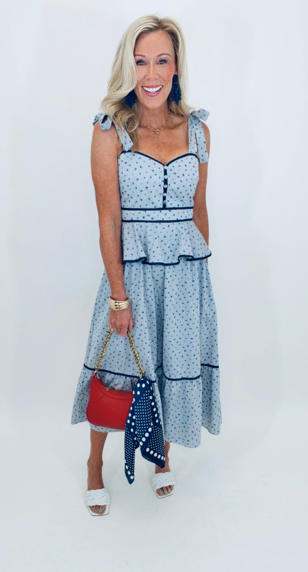 Summer Story Dress (navy)