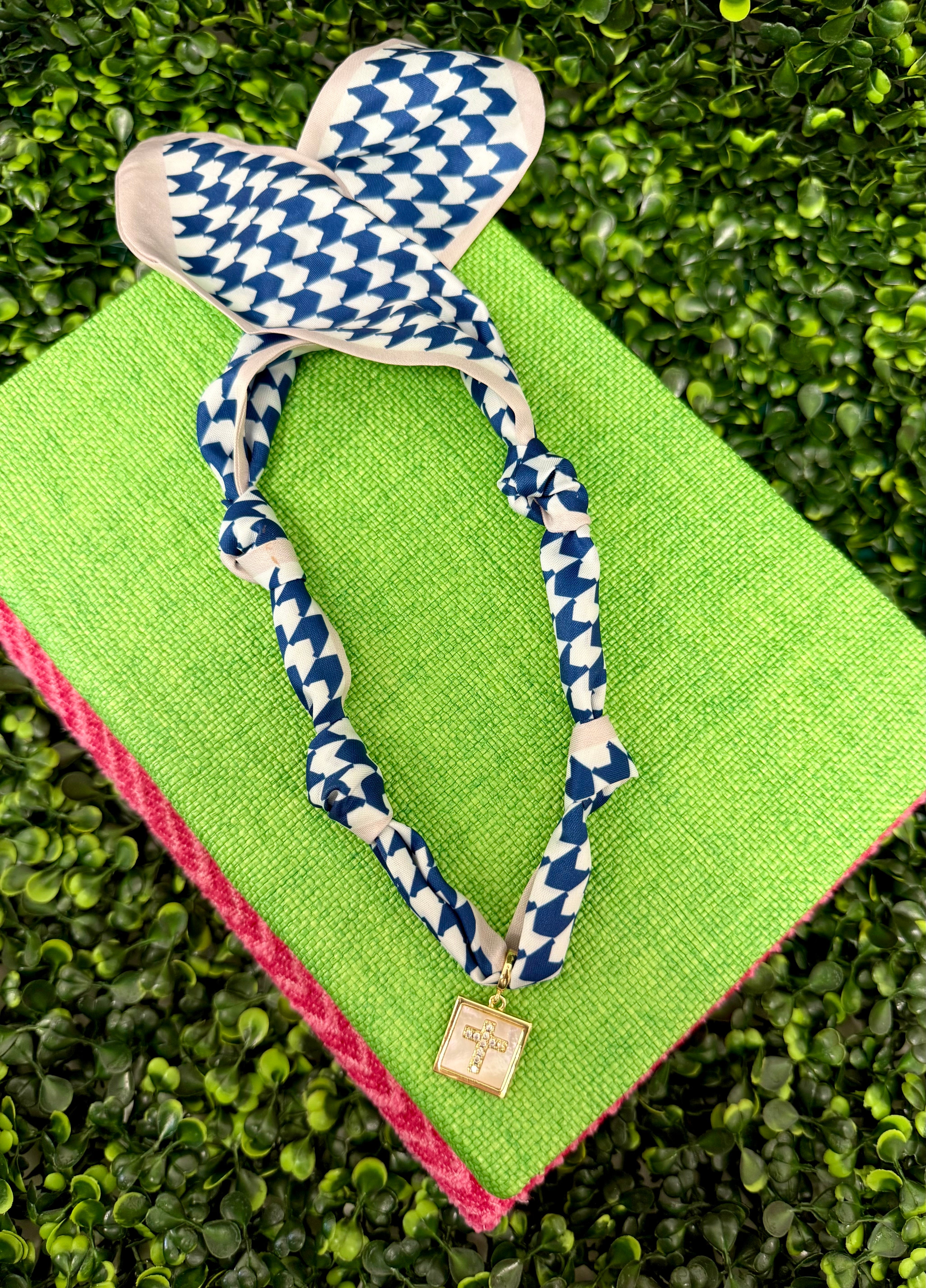 Grace Knot Scarf Necklace