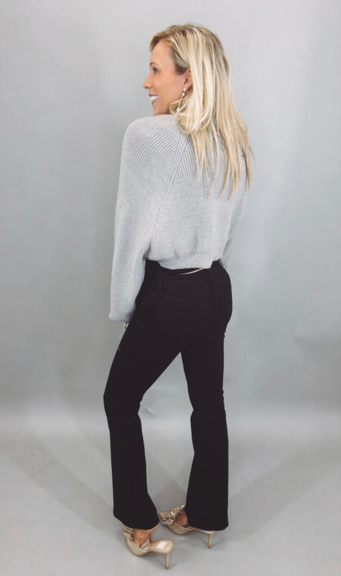 Signature Shrug Sweater (grey)