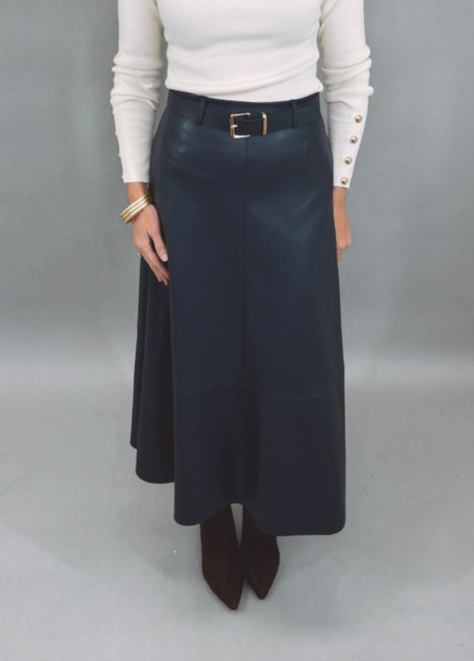 Harper Street Skirt (midnight blue)