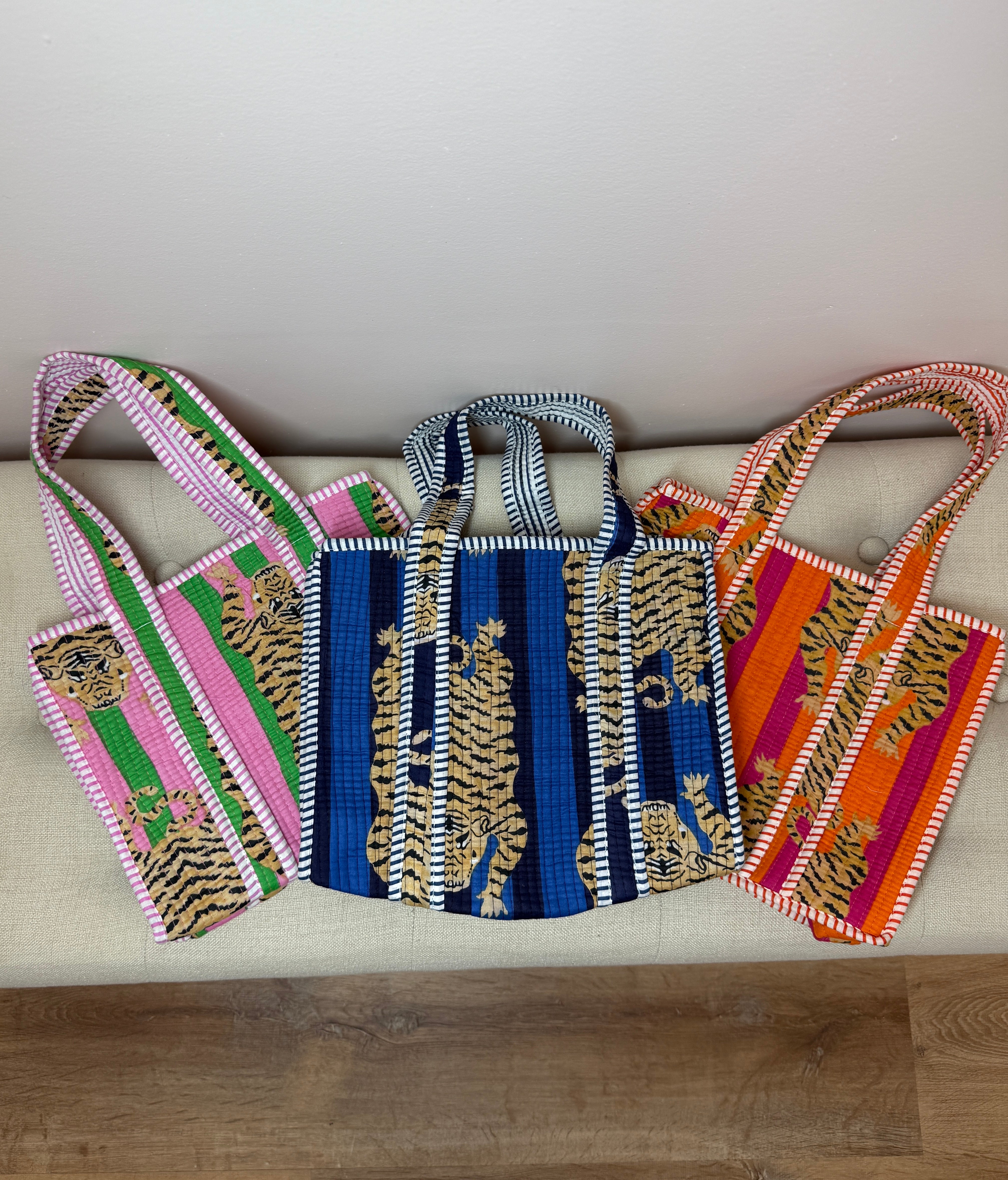 Wild Side Mini Quilted Tote