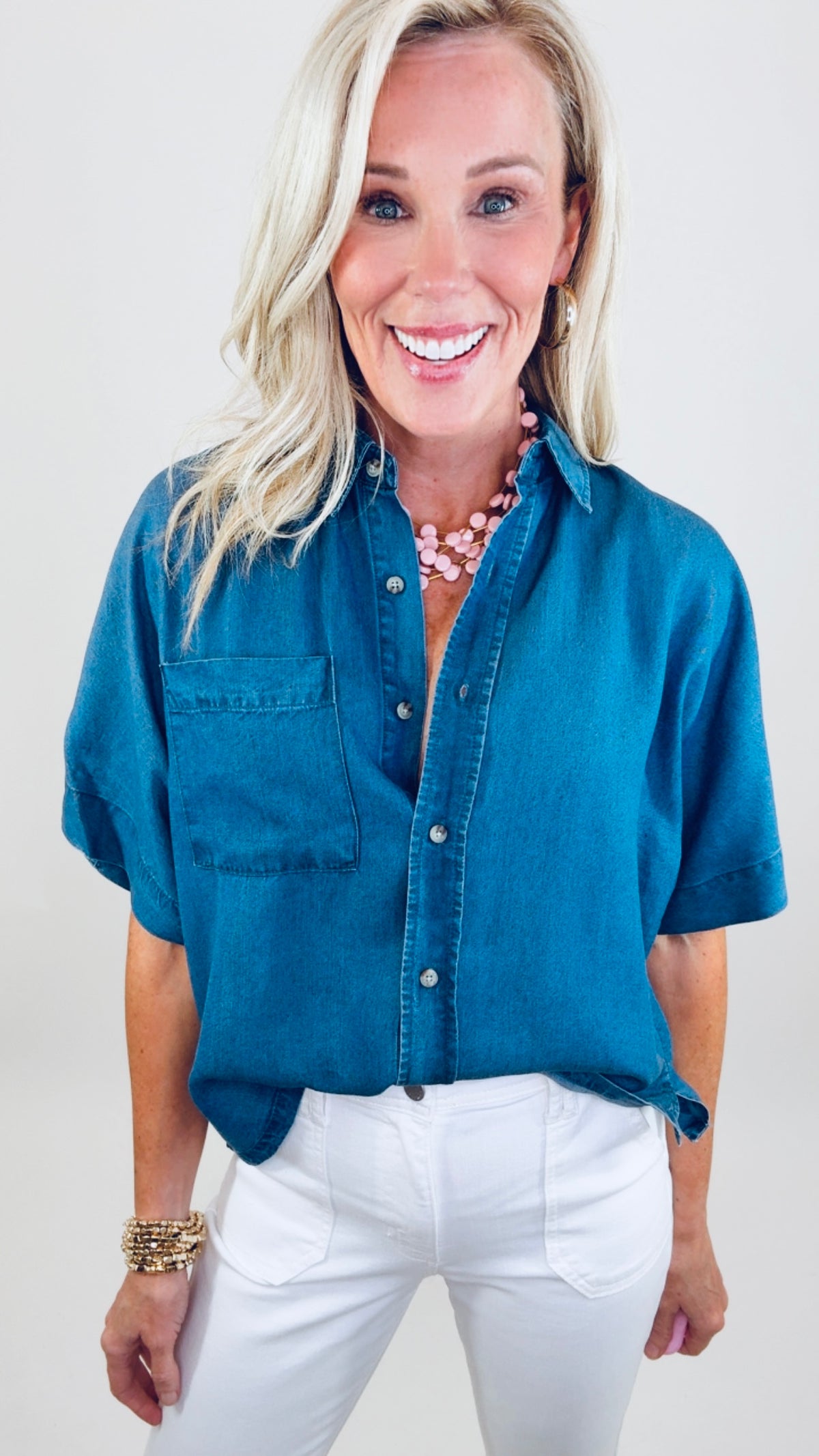 Cool Down Denim Top