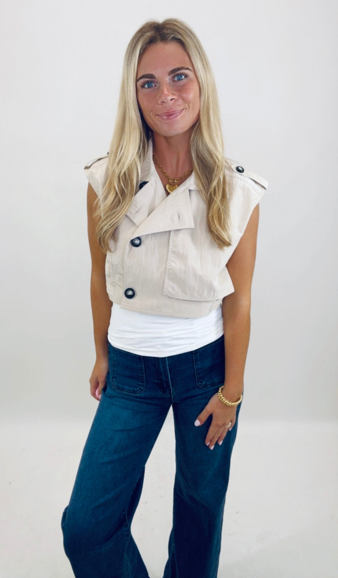 Trench Twist Crop Top