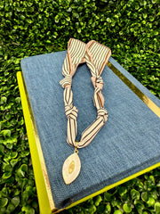 Marquise Glow Scarf Necklace