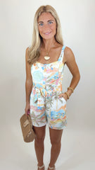 Amalfi Postcard Romper