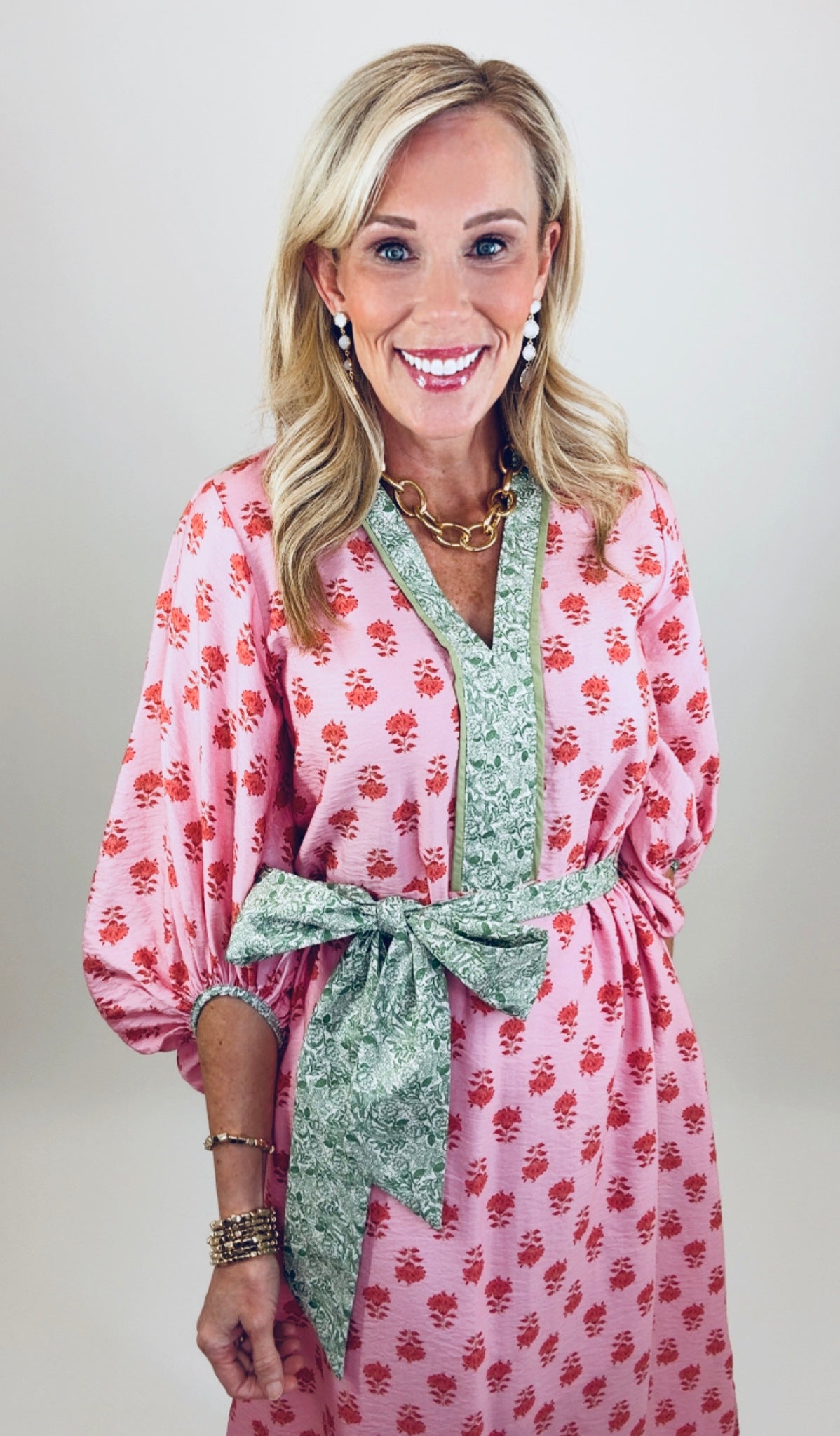 Cape Cod Classic Dress (pink)