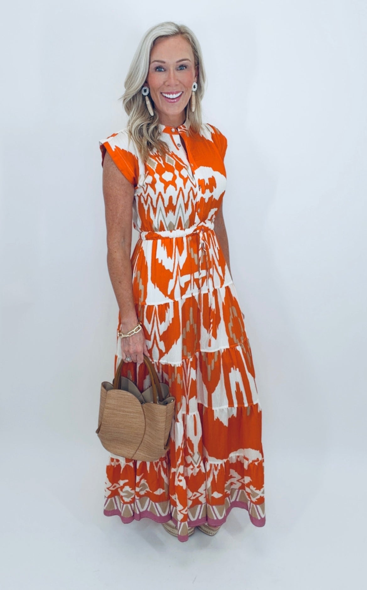 Sunset Soirée Maxi Dress