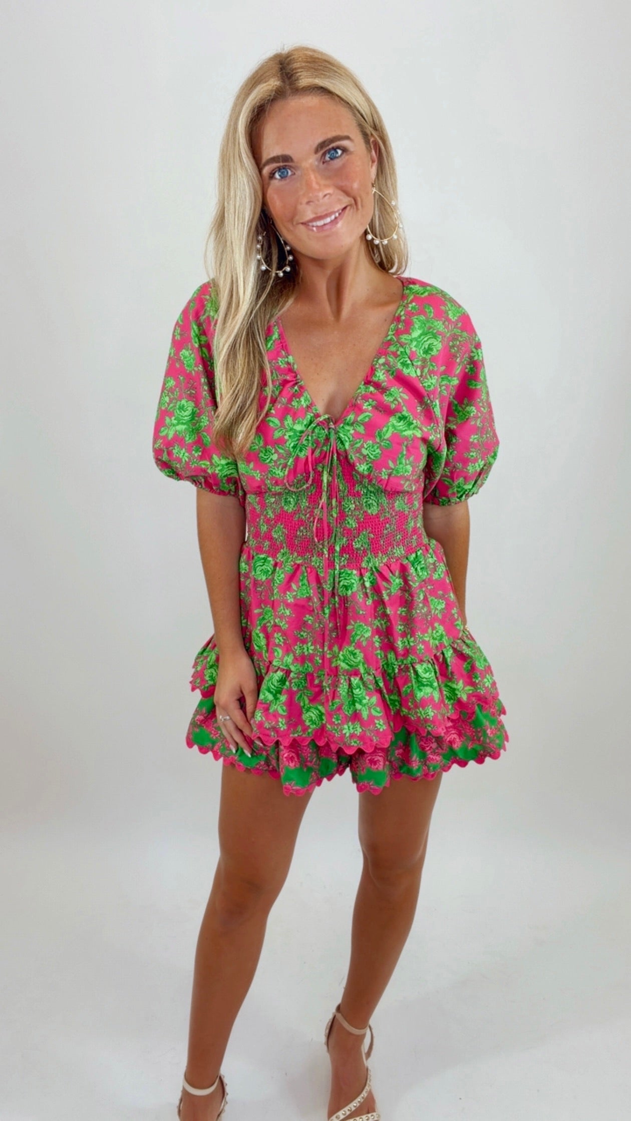 Pink Paradise Romper