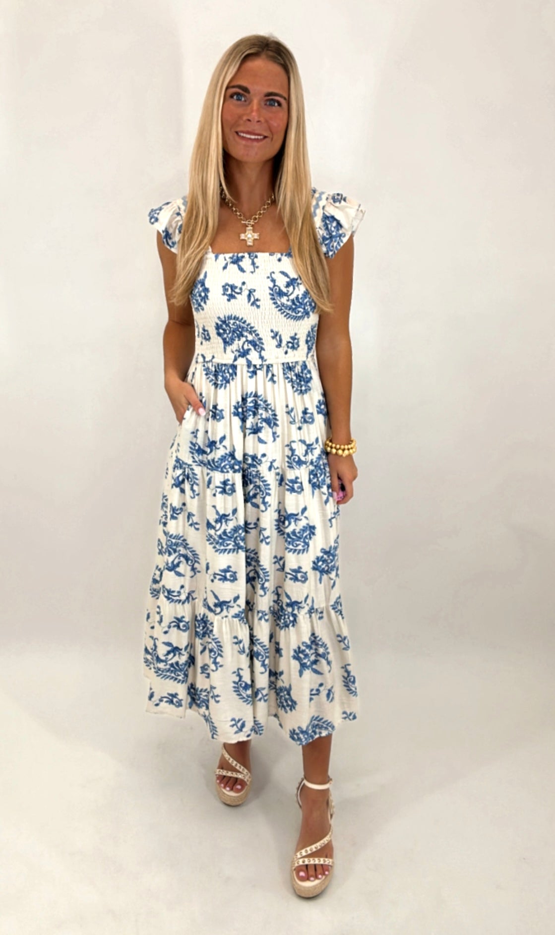 Precious Paisley Dress