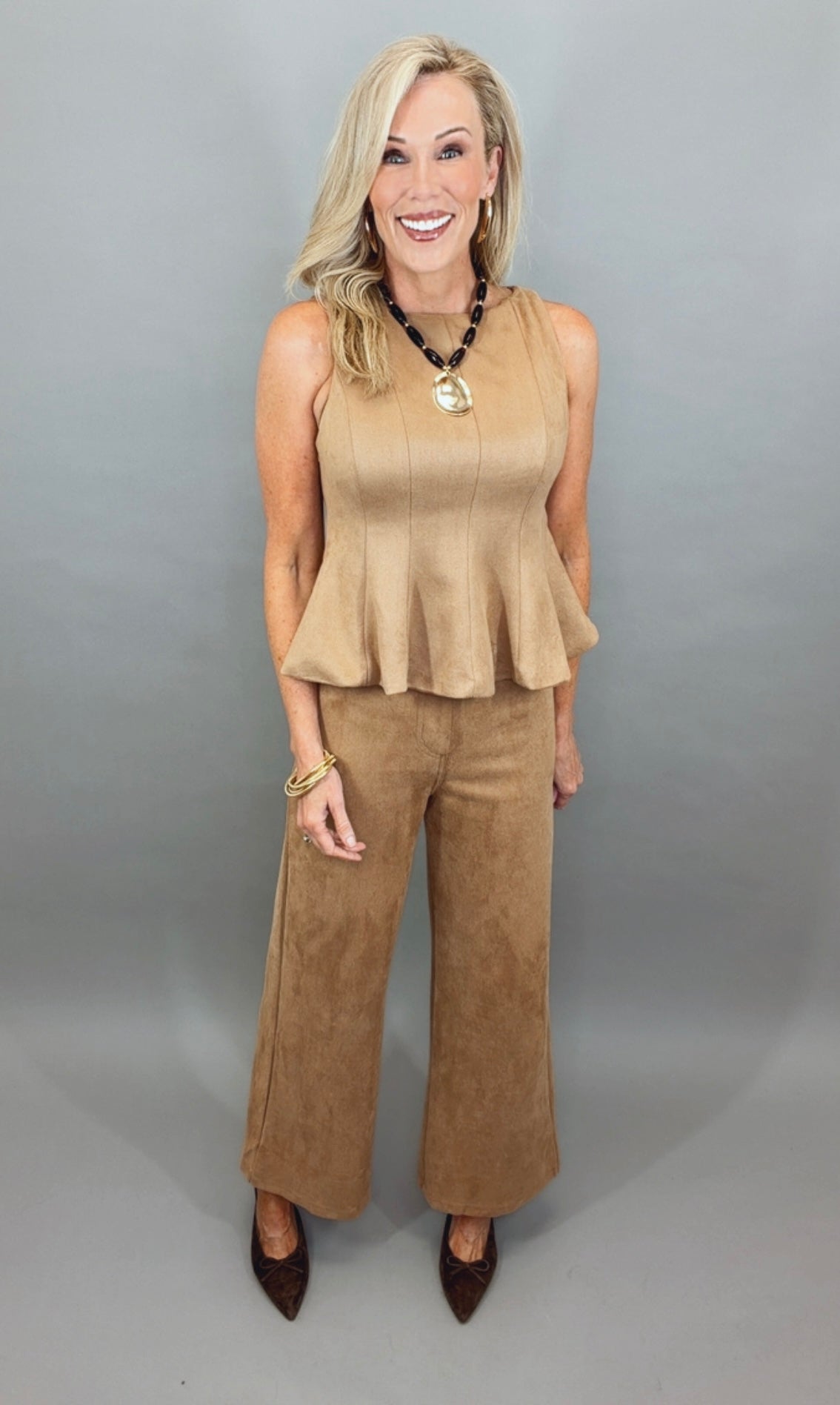 Suede Couture Pant