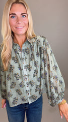 Fernfield Blouse (green)