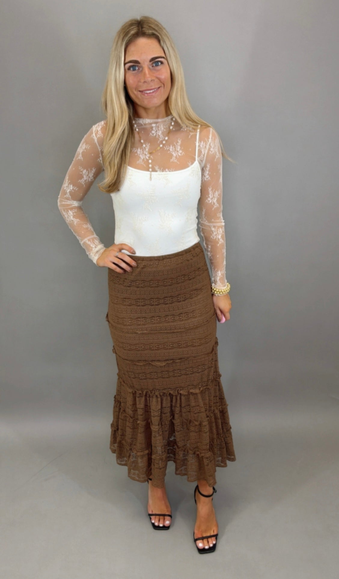 Whisper Lace Top (ivory)
