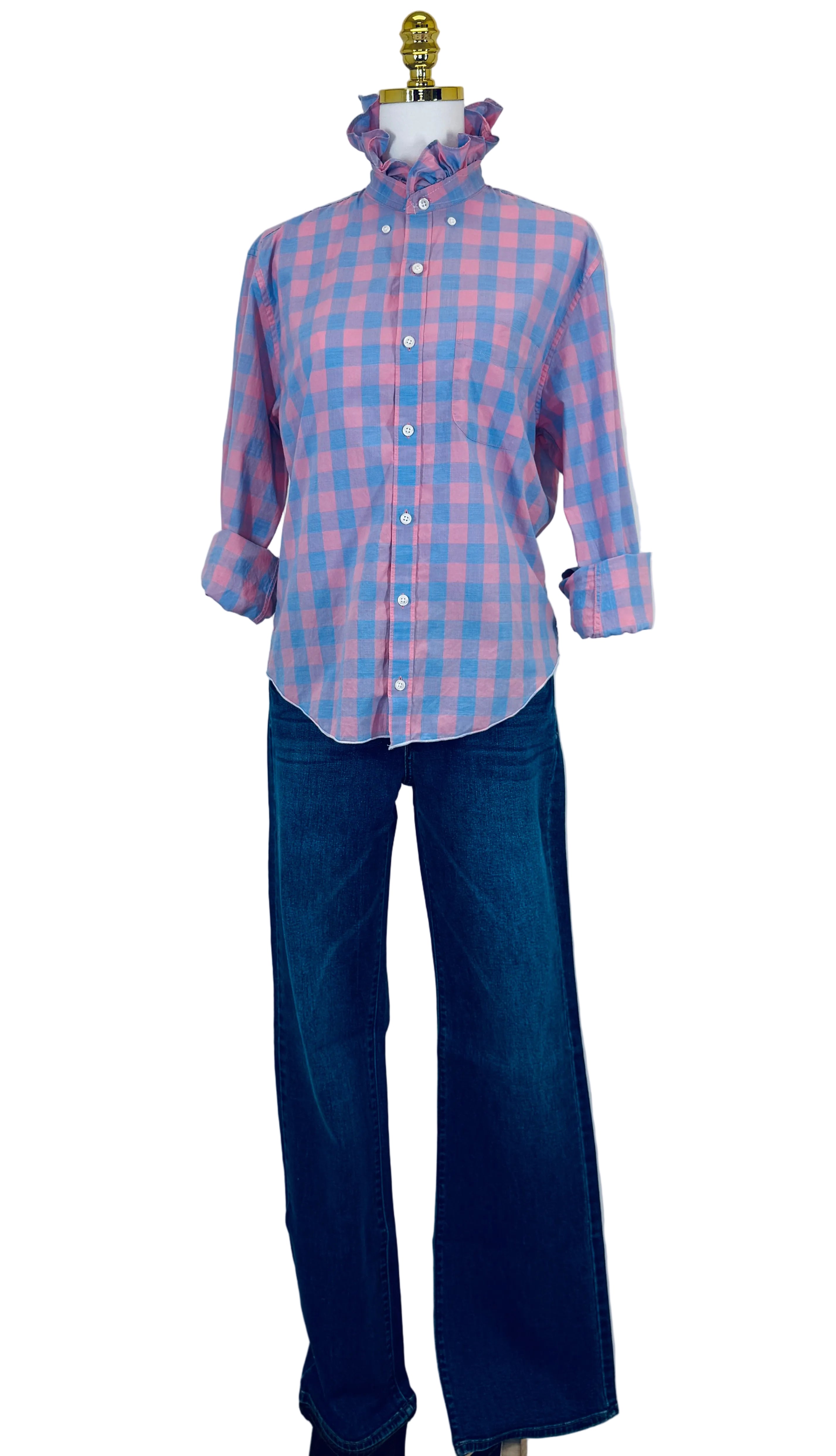Second Story Shirt (Bonobos/PinkBl/M)