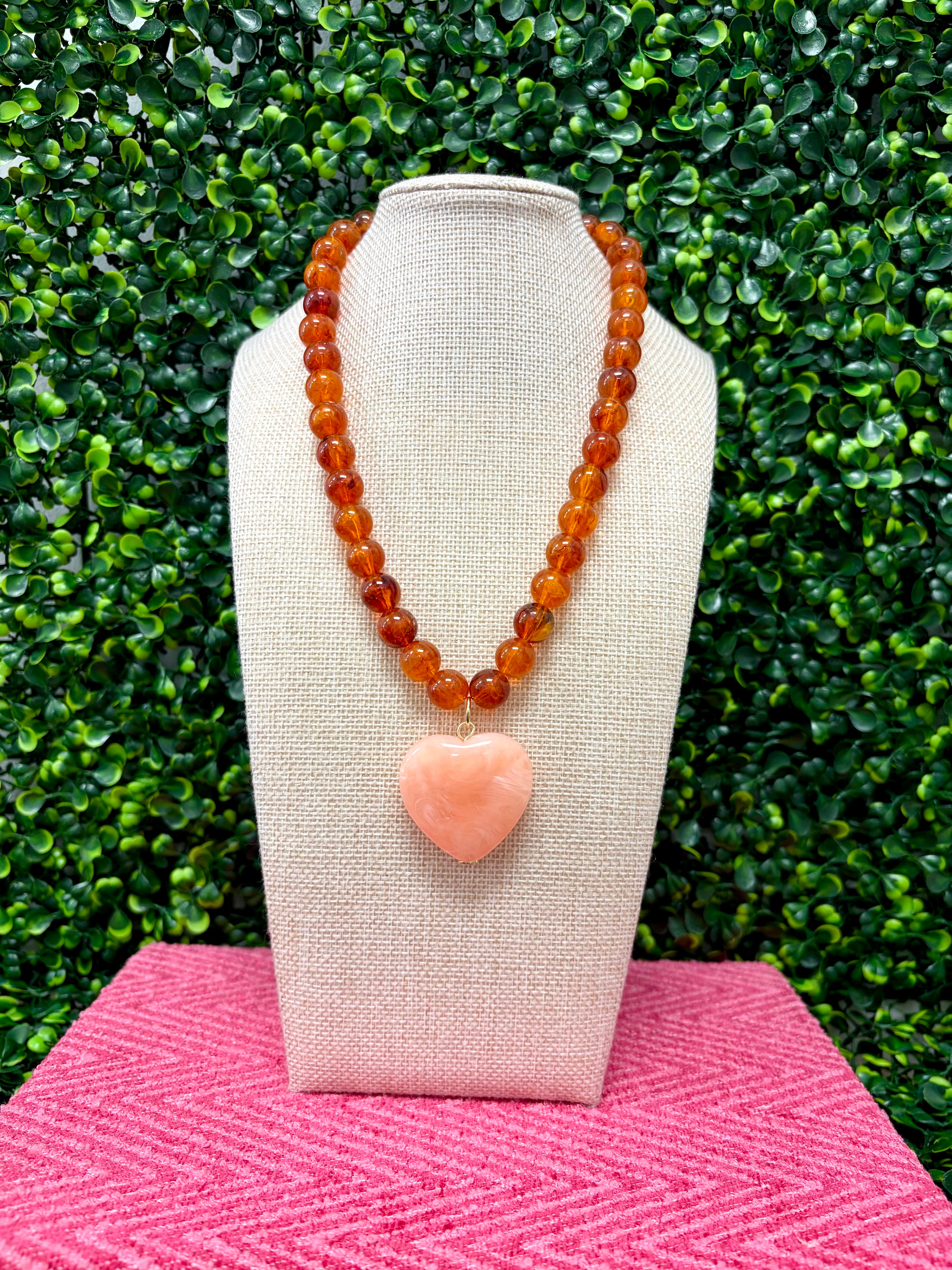 Coastal Crush Heart Necklace