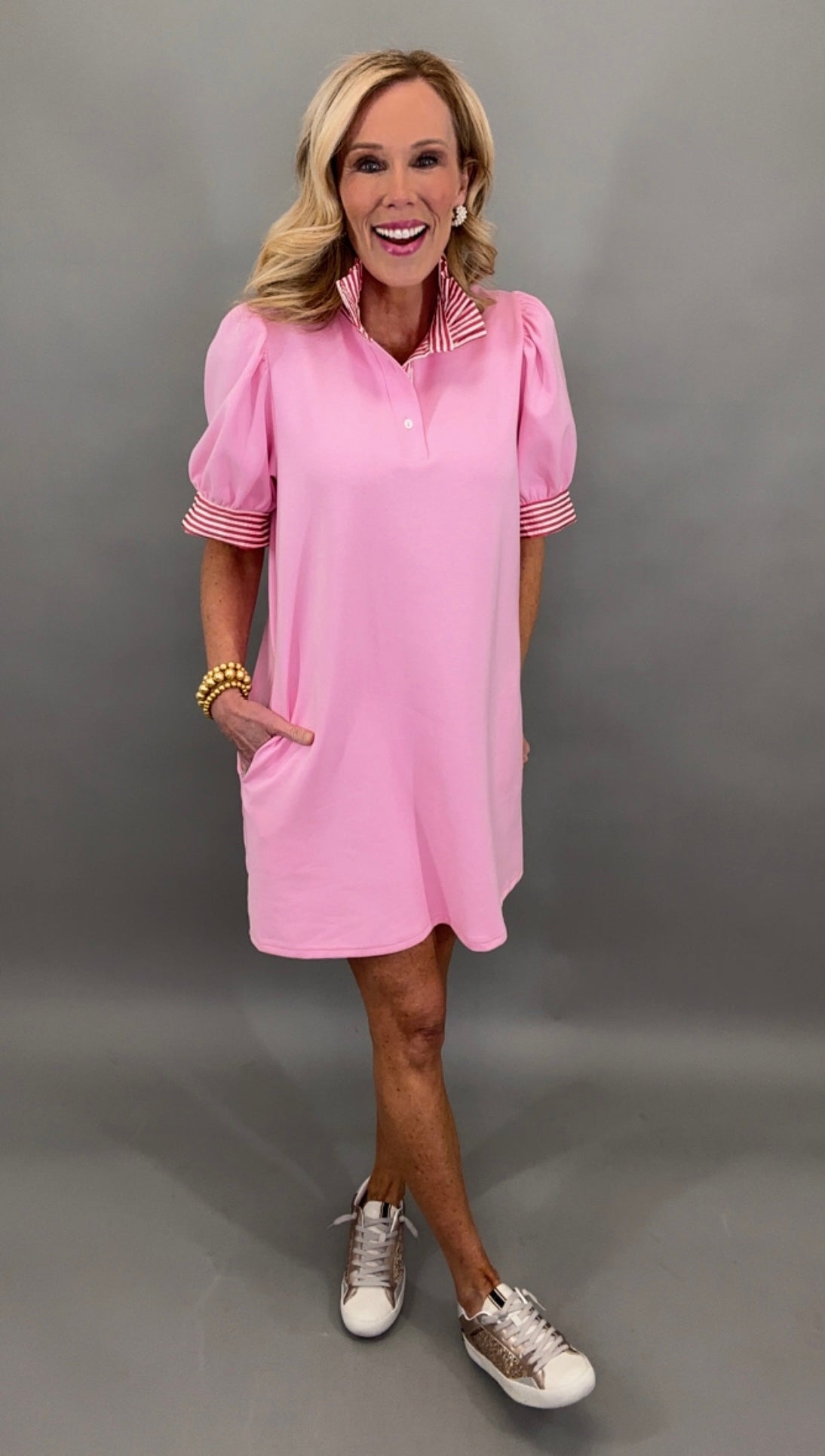 Uptown Dress (pink)