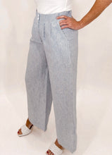 Linen Stripe Trouser