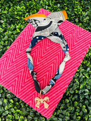 Ribbon Reverie Scarf Necklace