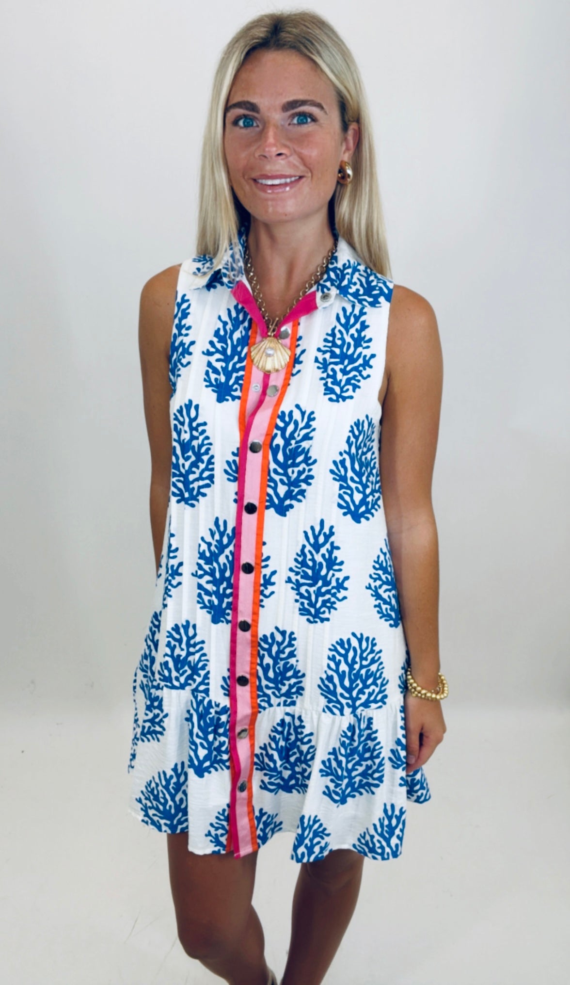 Coral Crush Dress