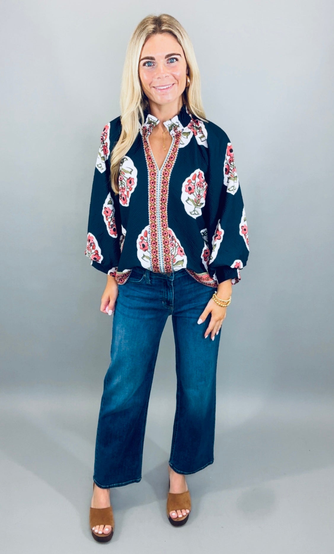 Scene Stealer Top (navy)