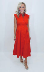 Red Hot Summer Dress